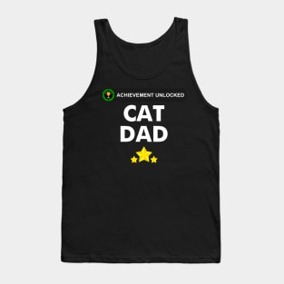 Achievement Unlocked- became a cat dad Tank Top